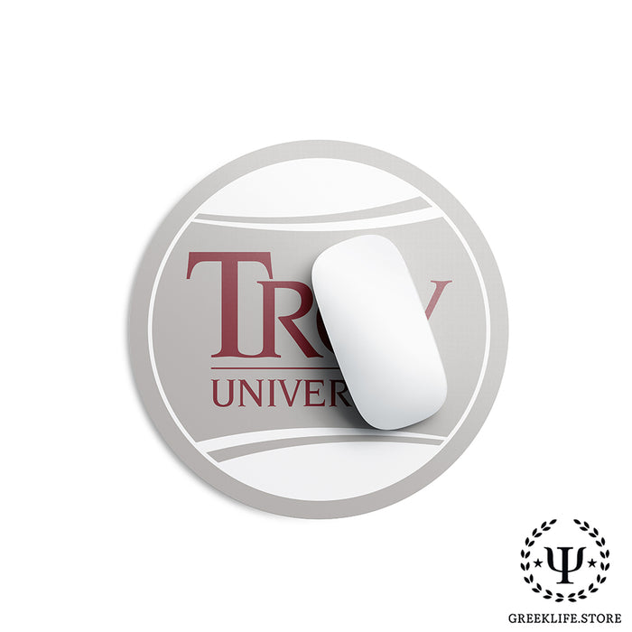 Troy University Mouse Pad Round