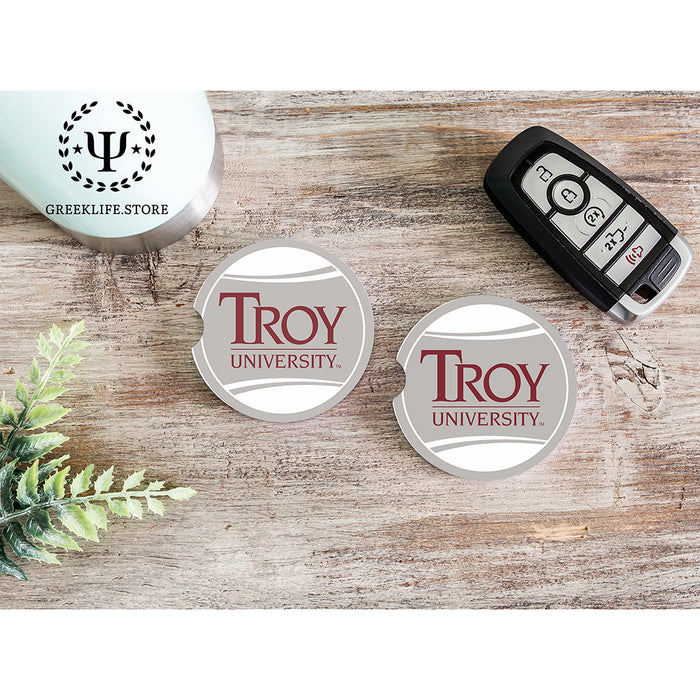 Troy University Car Cup Holder Coaster (Set of 2)