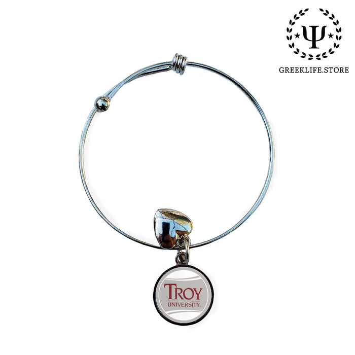 Troy University Round Adjustable Bracelet