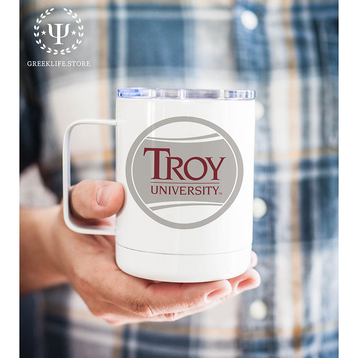 Troy University Stainless Steel Travel Mug 13 OZ