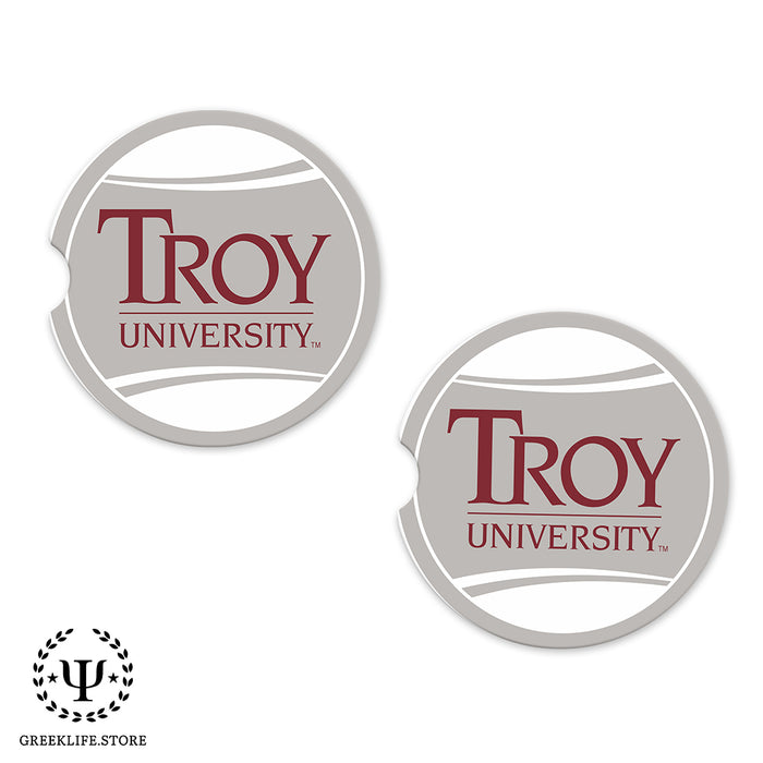 Troy University Car Cup Holder Coaster (Set of 2)