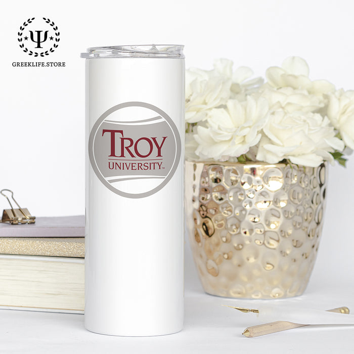 Troy University Stainless Steel Skinny Tumbler 20 OZ