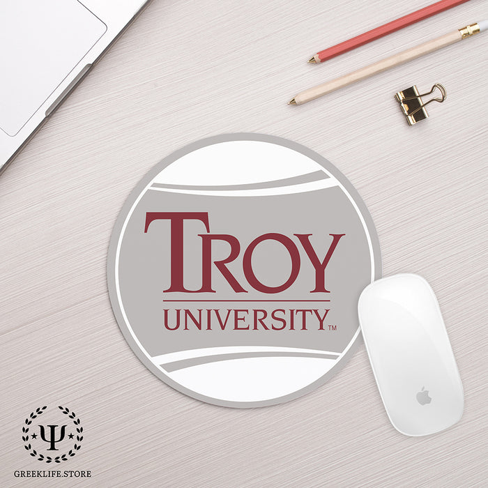 Troy University Mouse Pad Round