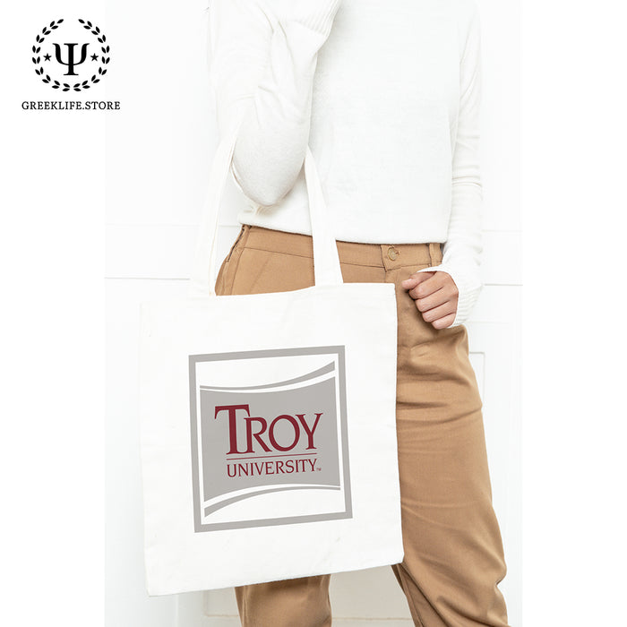 Troy University Canvas Tote Bag