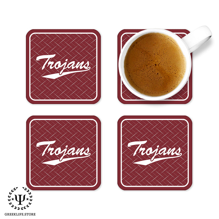 Troy University Beverage Coasters Square (Set of 4)