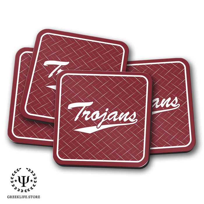 Troy University Beverage Coasters Square (Set of 4)