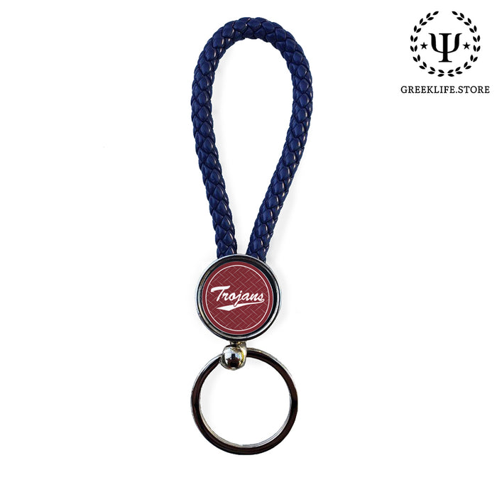 Troy University Key chain round