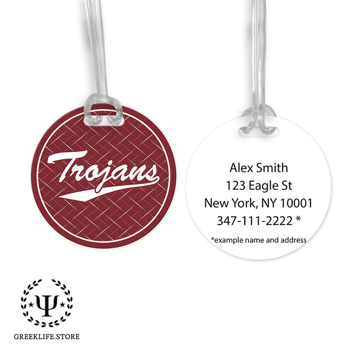 Troy University Luggage Bag Tag (round)