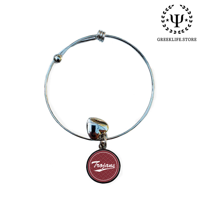 Troy University Round Adjustable Bracelet