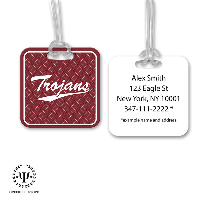 Troy University Luggage Bag Tag (square)