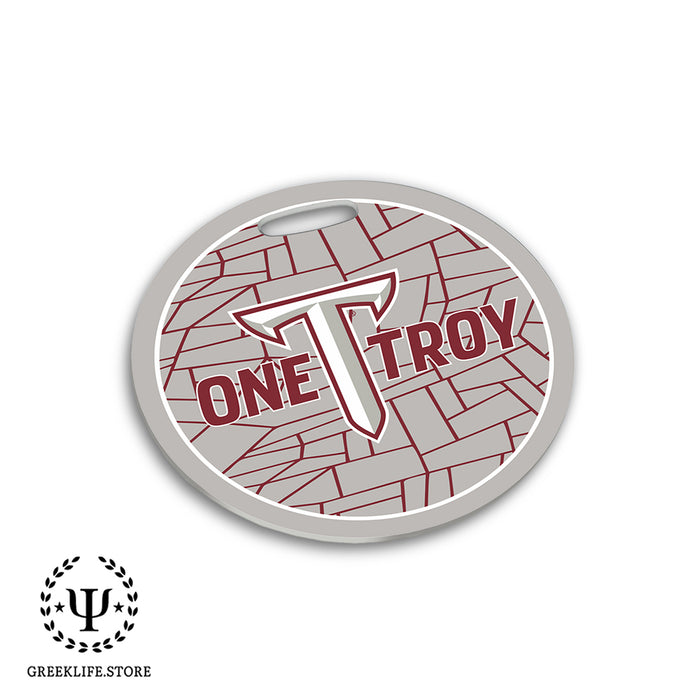 Troy University Luggage Bag Tag (round)