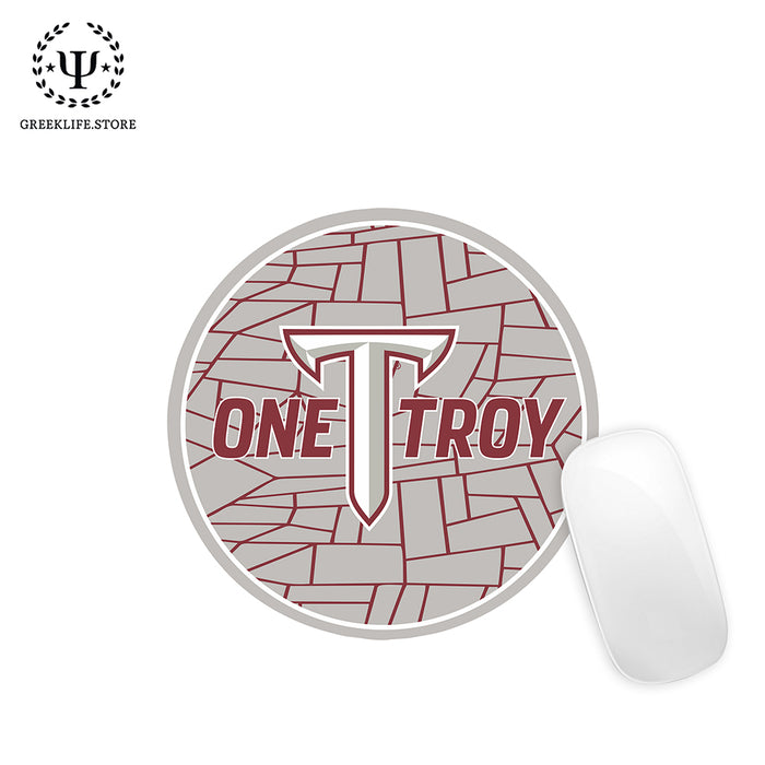 Troy University Mouse Pad Round