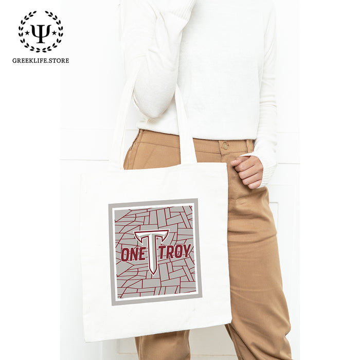 Troy University Canvas Tote Bag