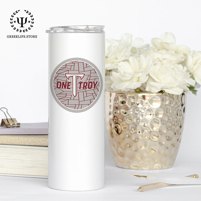 Troy University Stainless Steel Skinny Tumbler 20 OZ