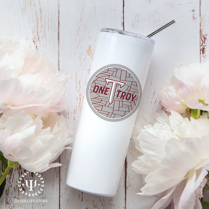 Troy University Stainless Steel Skinny Tumbler 20 OZ