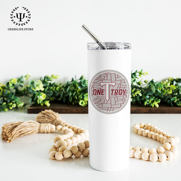 Troy University Stainless Steel Skinny Tumbler 20 OZ