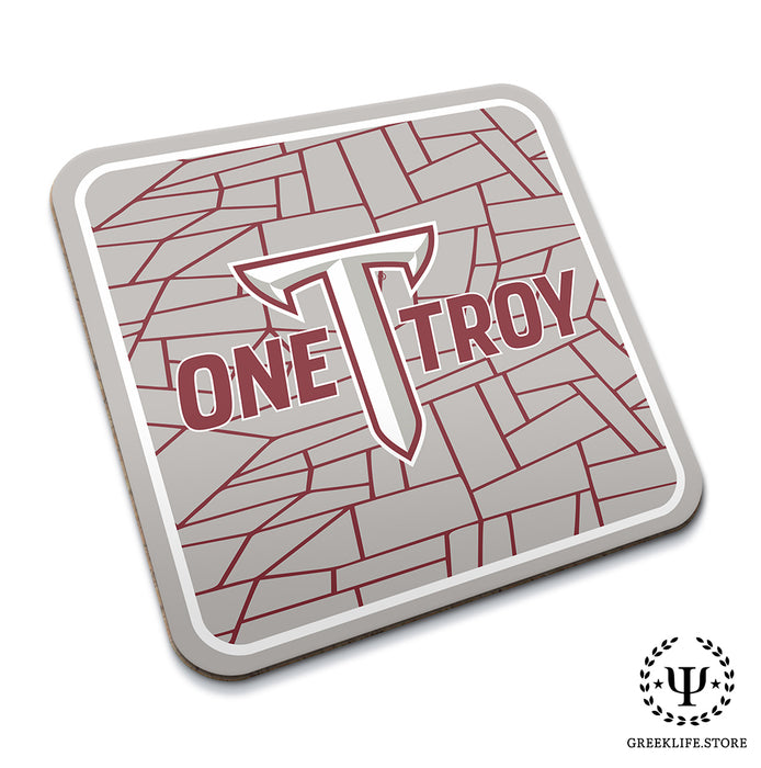 Troy University Beverage Coasters Square (Set of 4)