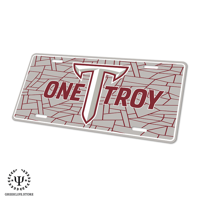 Troy University Decorative License Plate