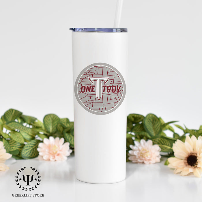 Troy University Stainless Steel Skinny Tumbler 20 OZ