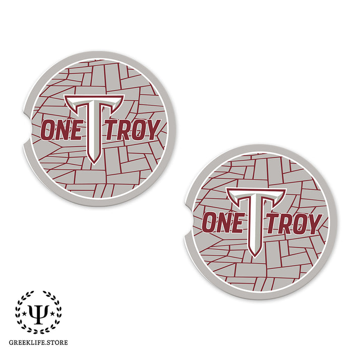 Troy University Car Cup Holder Coaster (Set of 2)