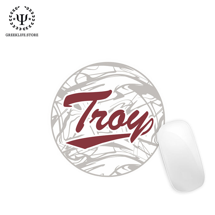 Troy University Mouse Pad Round