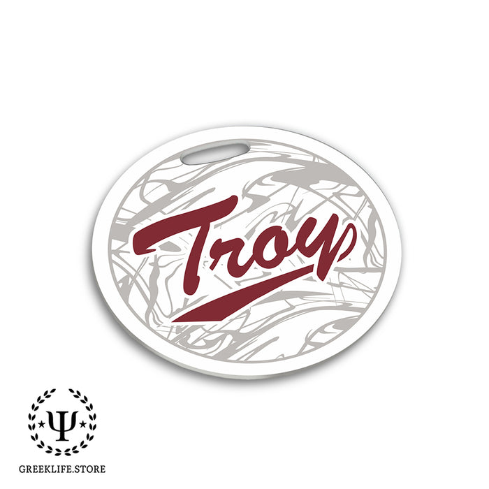 Troy University Luggage Bag Tag (round)