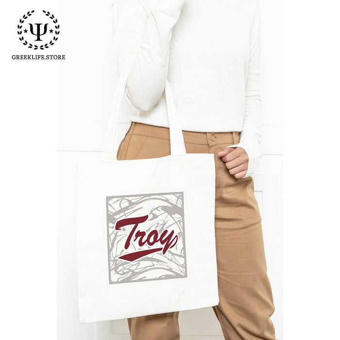 Troy University Canvas Tote Bag