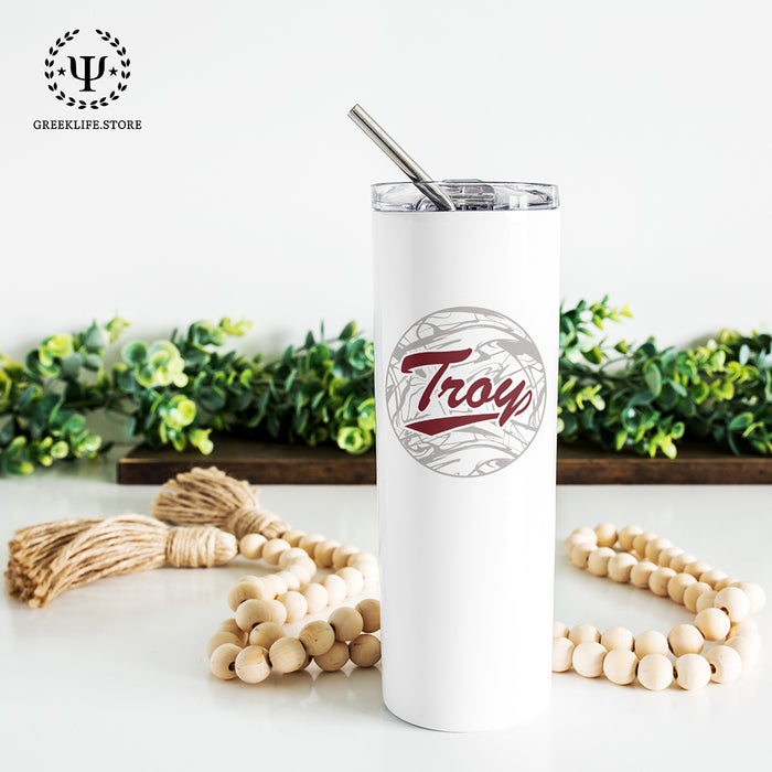 Troy University Stainless Steel Skinny Tumbler 20 OZ