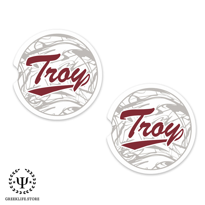 Troy University Car Cup Holder Coaster (Set of 2)