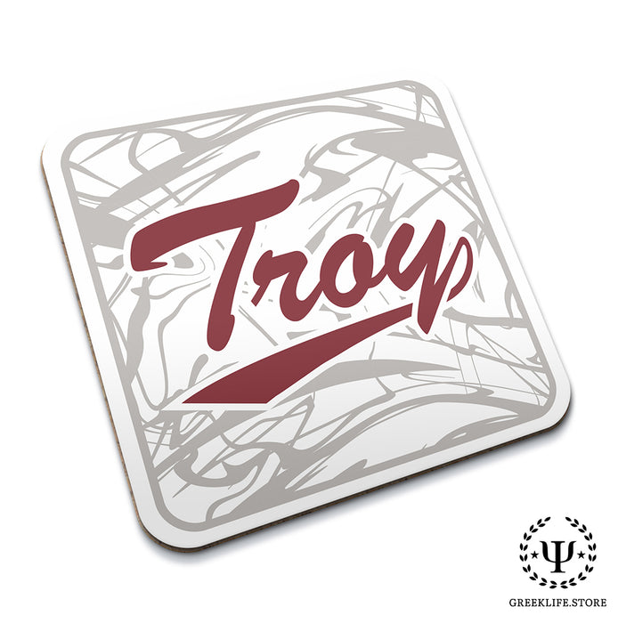 Troy University Beverage Coasters Square (Set of 4)