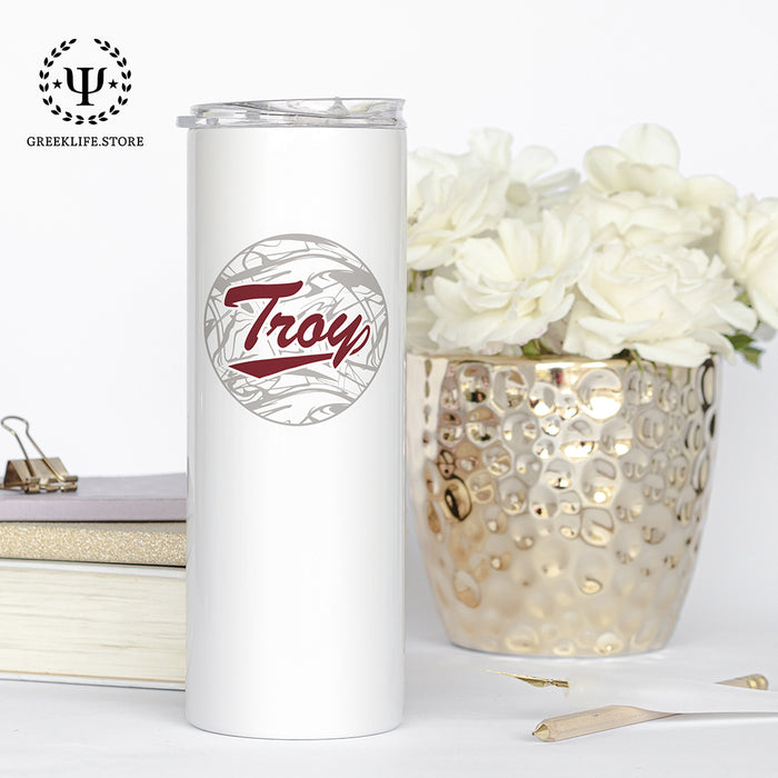 Troy University Stainless Steel Skinny Tumbler 20 OZ