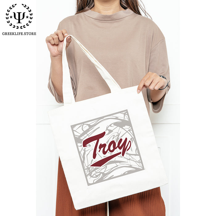 Troy University Canvas Tote Bag