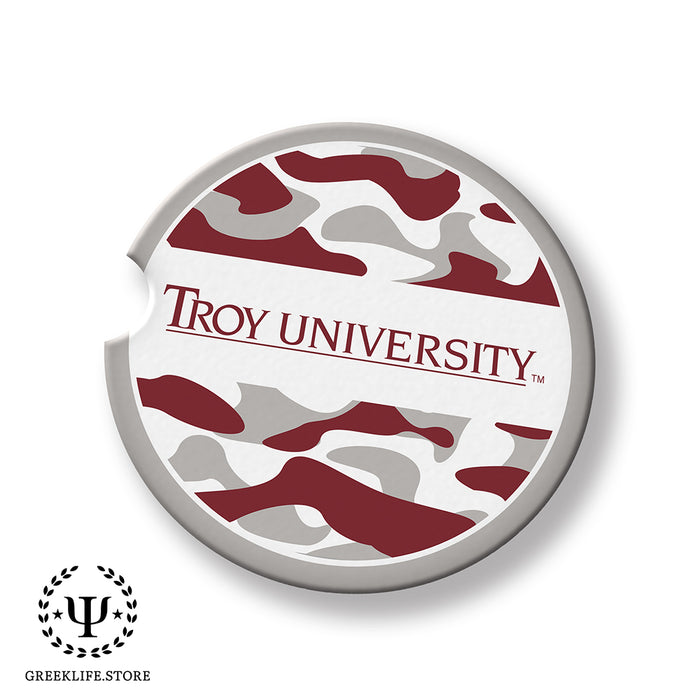 Troy University Car Cup Holder Coaster (Set of 2)