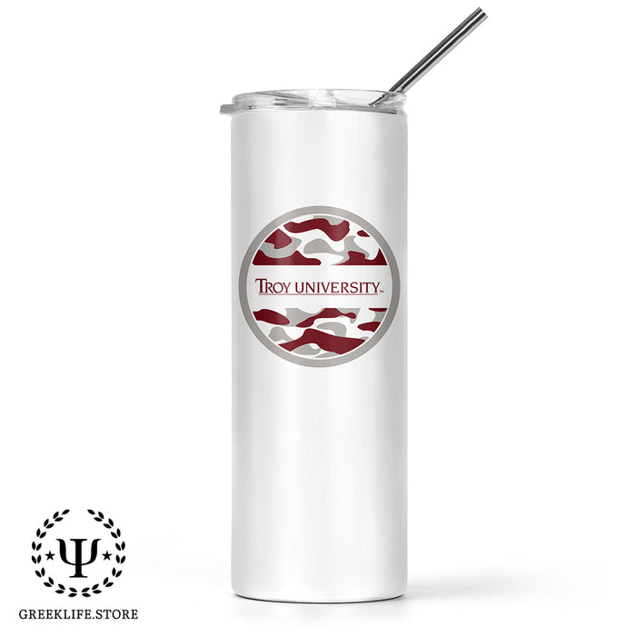 Troy University Stainless Steel Skinny Tumbler 20 OZ