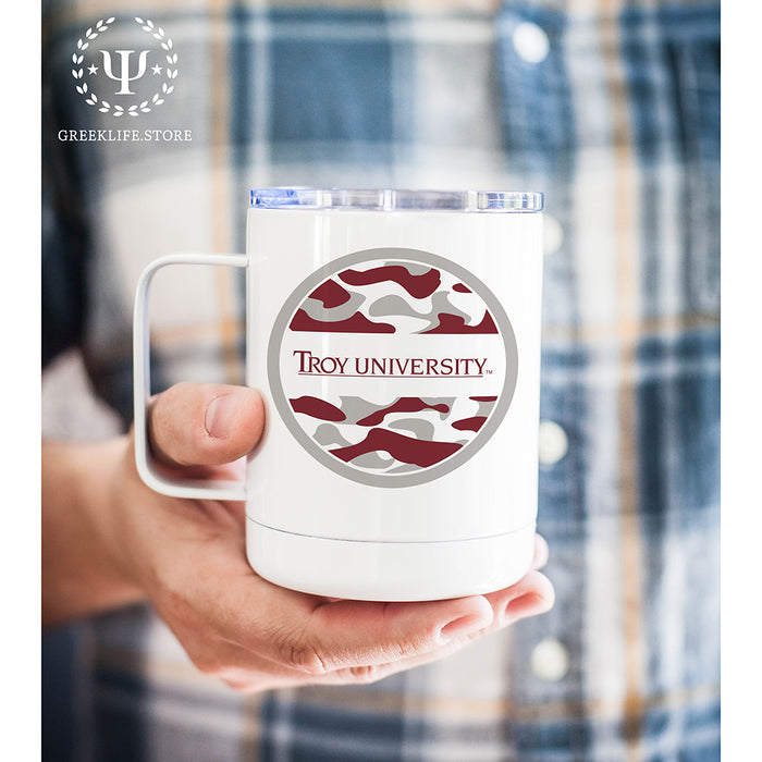 Troy University Stainless Steel Travel Mug 13 OZ