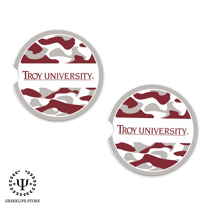 Troy University Car Cup Holder Coaster (Set of 2)