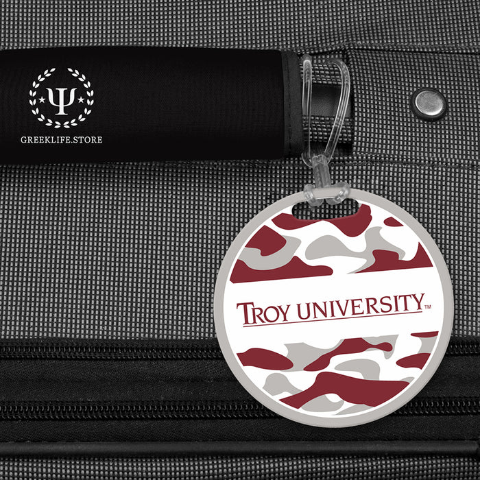 Troy University Luggage Bag Tag (round)