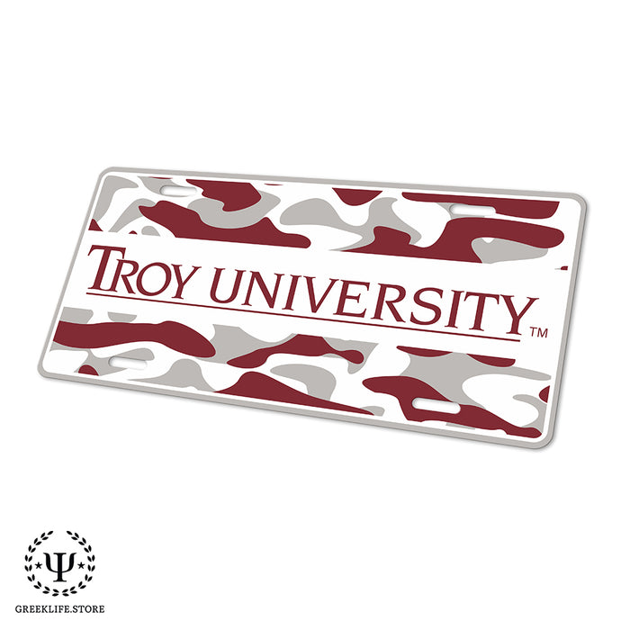 Troy University Decorative License Plate