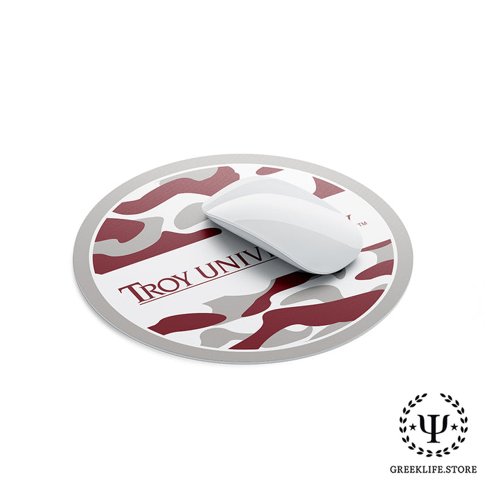 Troy University Mouse Pad Round