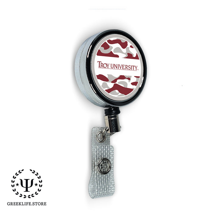 Troy University Badge Reel Holder