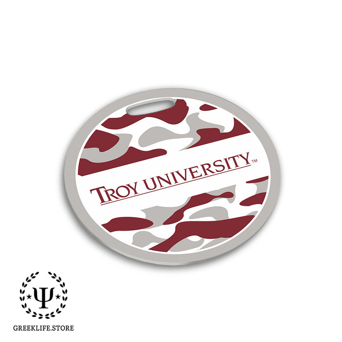 Troy University Luggage Bag Tag (round)