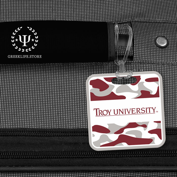 Troy University Luggage Bag Tag (square)