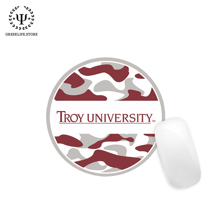 Troy University Mouse Pad Round