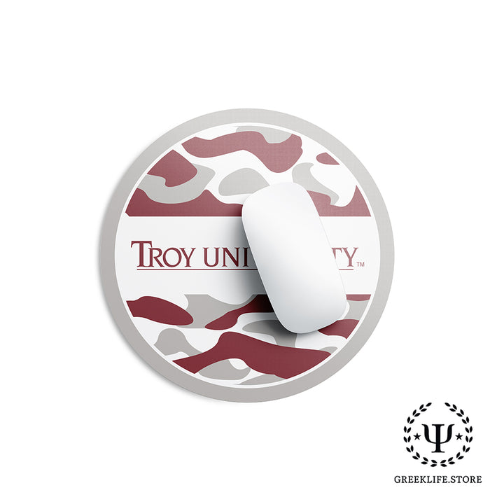 Troy University Mouse Pad Round