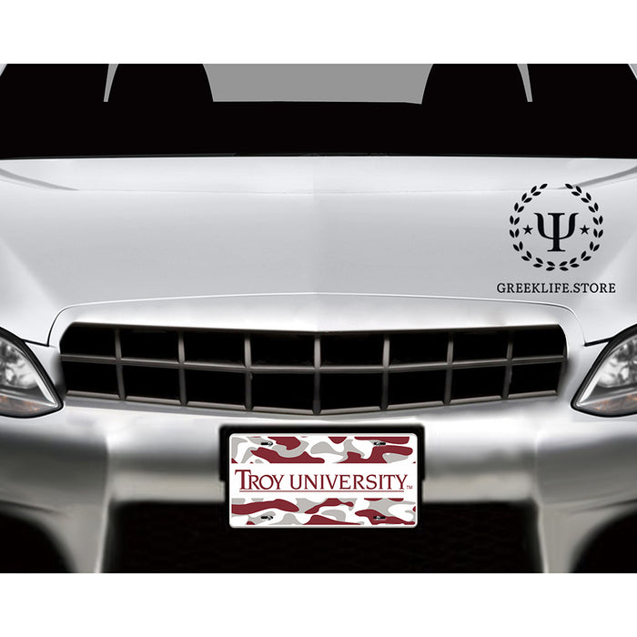 Troy University Decorative License Plate