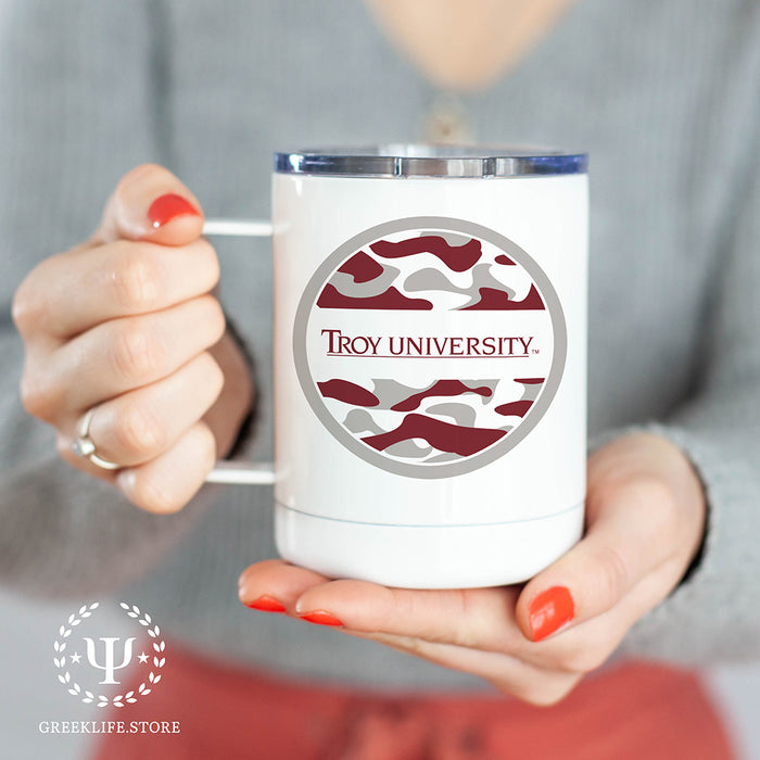 Troy University Stainless Steel Travel Mug 13 OZ