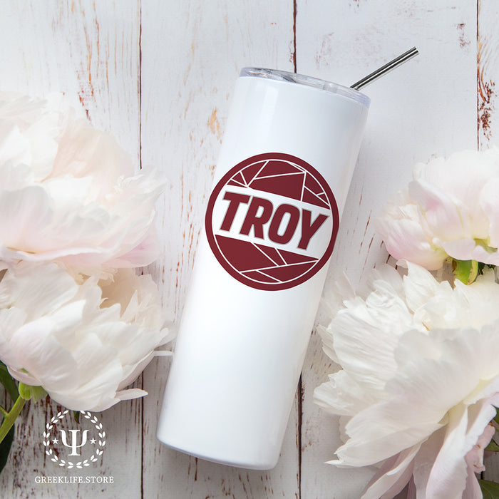 Troy University Stainless Steel Skinny Tumbler 20 OZ