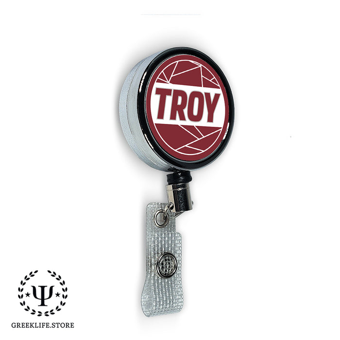 Troy University Badge Reel Holder