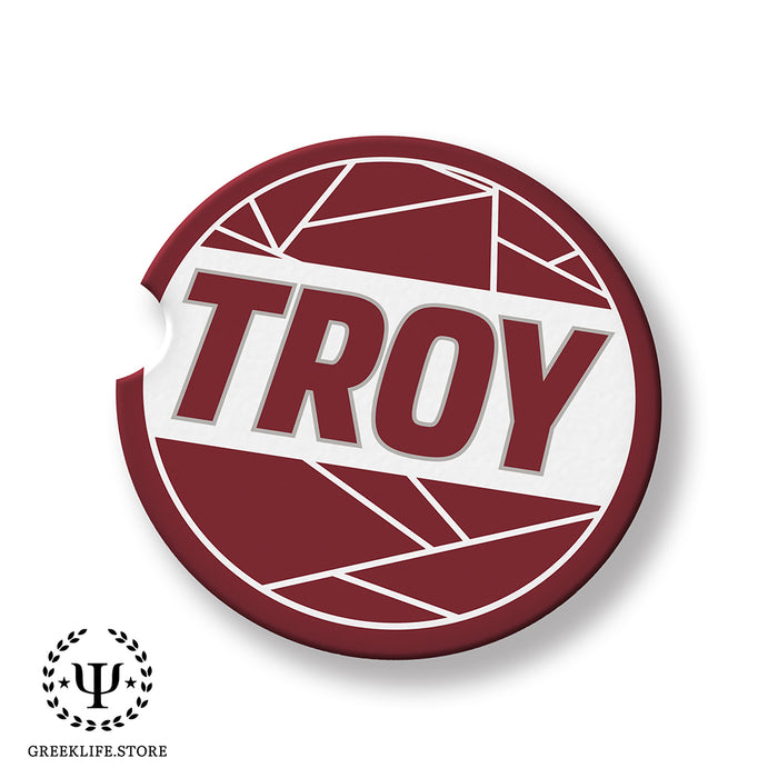 Troy University Car Cup Holder Coaster (Set of 2)