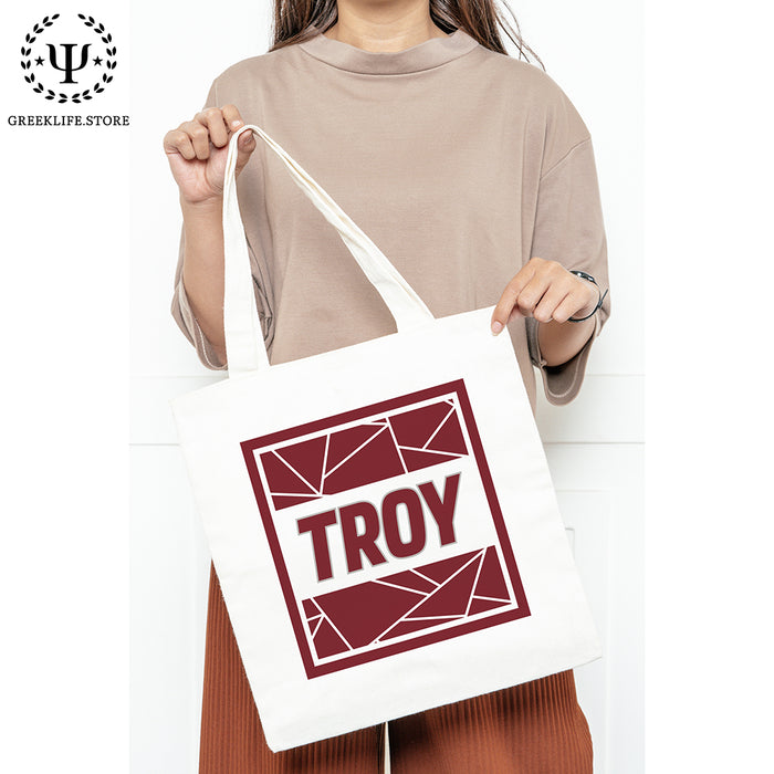 Troy University Canvas Tote Bag